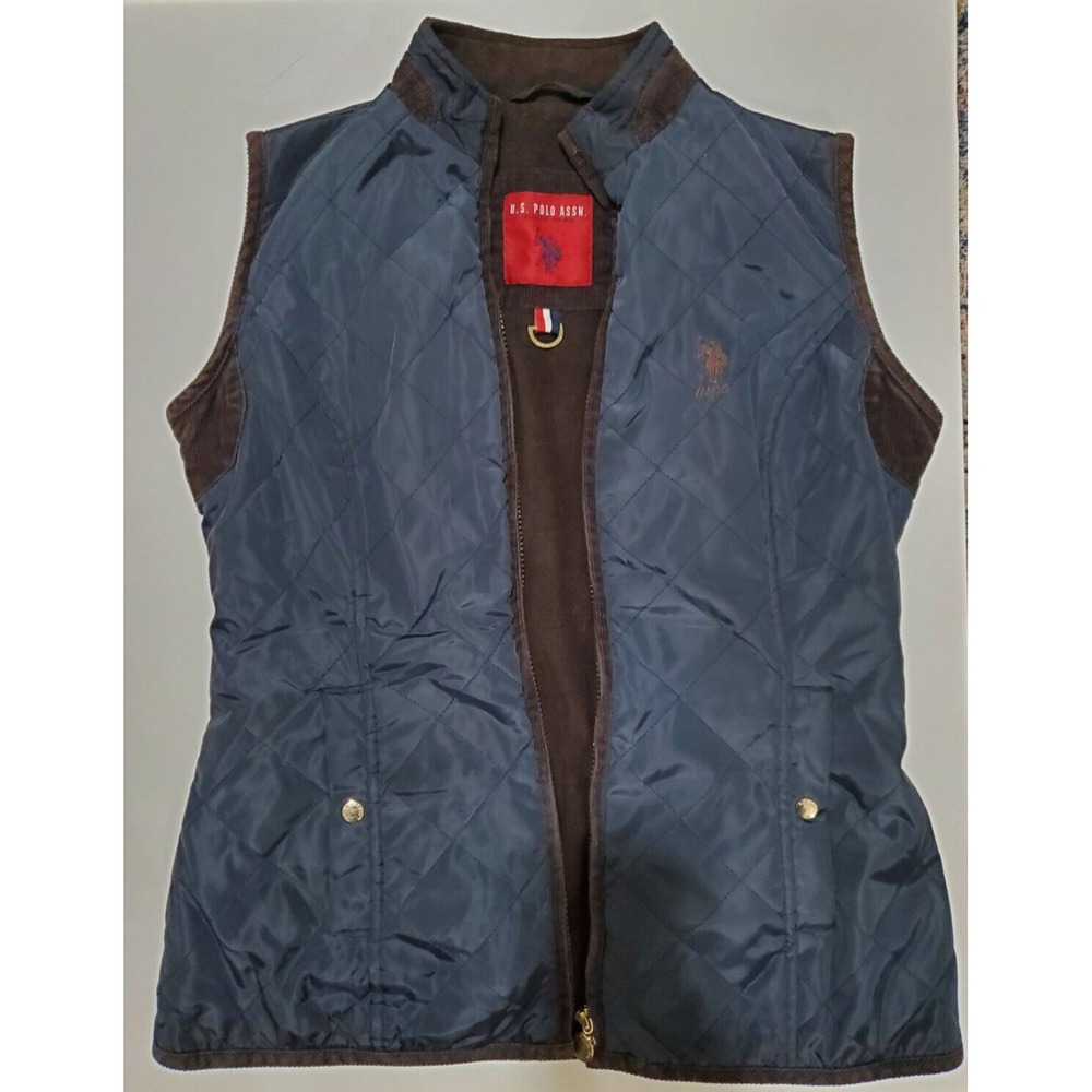 U.S POLO ASSN. Vest Size Us Small Eu. 36 Polo Dark Blue